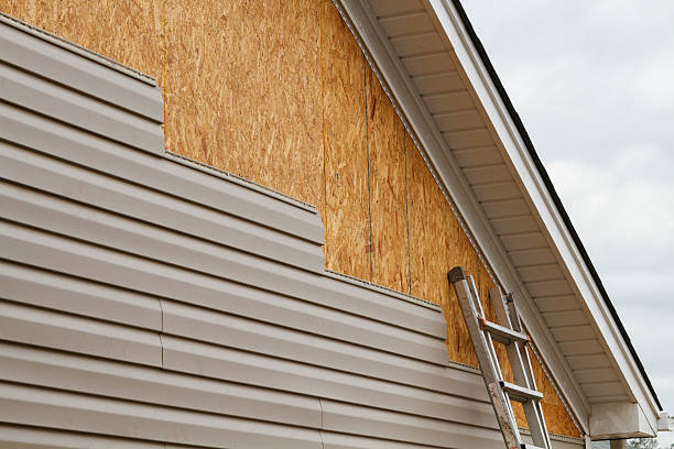 Professional Siding Replacement technician working in Pasadena, TX